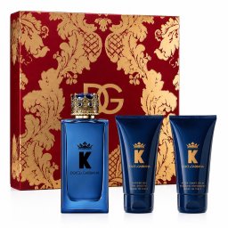 Coffret K by Dolce & Gabbana - Eau de Parfum 100 ml + Gel Douche 50 ml + Baume Après-rasage 50 ml