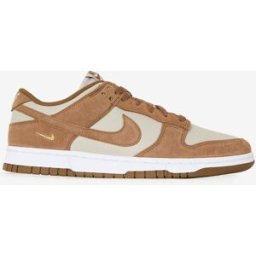 Nike Dunk Low Suede Mini Swoosh beige/marron 44 homme