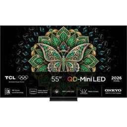 TCL Tv 55c6k Pro 55´´ 4k Mini Led Black One Size unisex