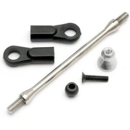 Hpi Racing Kit De Renfort De Châssis Anti-bending Rear Black One Size unisex