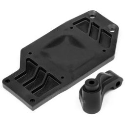 Hpi Racing Kit De Renfort De Châssis Esc Black One Size unisex