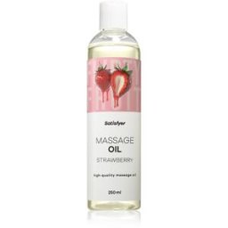 Satisfyer Massage Oil huile de massage Strawberry 250 ml