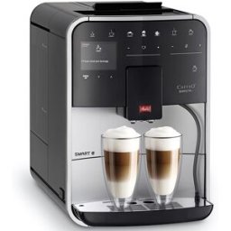 Expresso Broyeur Melitta Barista T Smart Connectée Argent (sans Réservoir Lait) F831-101 - Machine à café à grain 1400 W - MaxiCoffee
