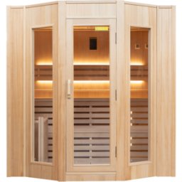 Pack Sauna Traditionnel Zen 4 France Sauna + poêle 6 kW et pierres (4 places)