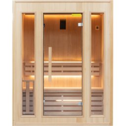 Pack Sauna Traditionnel Zen 3 France Sauna + poêle 3,5 kW et pierres (3 places)