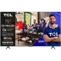 TCL TV 190 cm QD Mini-LED 4K - 75P8L