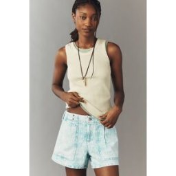 Short plissé en coton Pilcro, pour femme taille: 23 chez Anthropologie