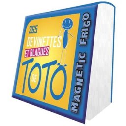 365 devinettes et blagues de Toto : magnetic frigo Collectif Hugo Image