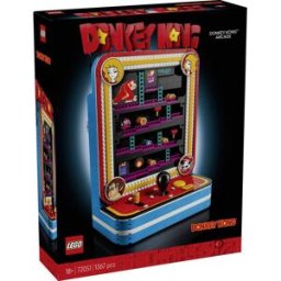 6588607 LEGO® Super Mario™ Donkey Kong™ Arcade; Machine à sous rétro; Déco de chambre