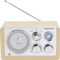 Denver TR-63LW Radio de table AM, FM AUX bois (clair)