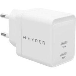 Targus HyperJuice Alimentation 35 W 2x USB-C® blanc intérieure