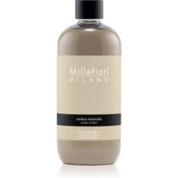 Millefiori Reed Ambra Minerale recharge pour diffuseur d'huiles essentielles 500 ml