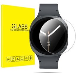 INF Protection D'écran En Verre Trempé Haute Qualité Compatible Avec Samsung Watch 8 40mm - Anti-espion, 2 Pièces