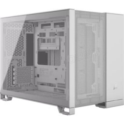 Boitier Mini Tour Micro ATX Corsair 2500D Airflow avec panneau vitré (Blanc)