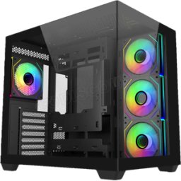 Boitier Moyen Tour ATX Cooler Master Elite 681 RGB avec panneaux vitrés (Noir)