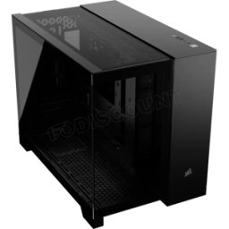 Boitier Mini Tour Micro ATX Corsair 2500X avec panneaux vitrés (Noir)