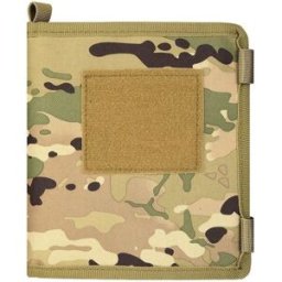 INF Pochette carte camouflage imperméable - Tissu Oxford pour protection de cartes de randonnée et rangement carnet tactique