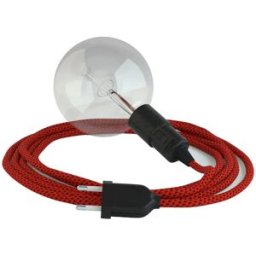 Creative Cables Lampe Snake 3d 5m Red Devil / Black One Size