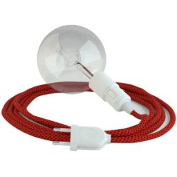 Creative Cables Lampe Snake 3d 5m Red Devil / White One Size