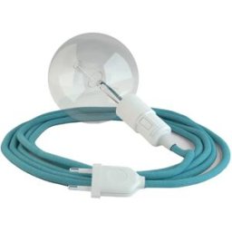 Creative Cables Câble De Lampe Snake 5m Ocean / White One Size