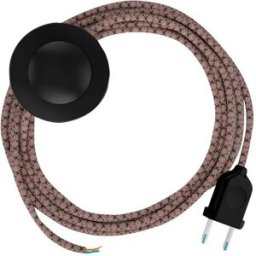 Creative Cables Câble De Lampadaire Rd64 Rombo 3m Anthracite One Size