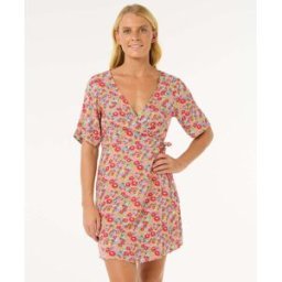Rip Curl Robe cache-cœur Las Dalias Ditsy Bleu 2XS Female