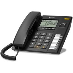 Téléphone Fixe Filaire Alcatel T78 Grand Écran 3 Lignes 8 Touches Numérotation Directe Abs
