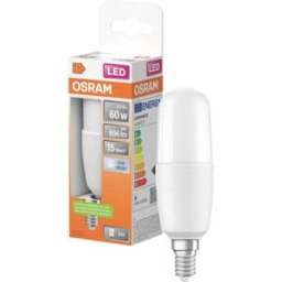 OSRAM HOMELIGHTING 4058075428423 LED CEE F (A - G) E14 forme de cône 8 W = 60 W blanc froid (Ø x H) 37.2 mm x 115 mm 1 pc(s)