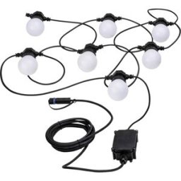 Paulmann 94165 Système déclairage Plug&Shine; guirlande lumineuse LED LED 1.4 W blanc chaud blanc, noir