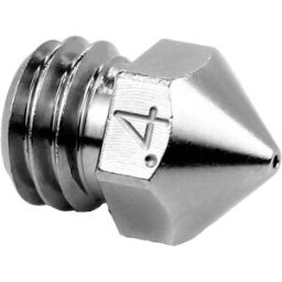 Micro-Swiss Buse MicroSwiss 0,4 mm pour Creality CR-X, CR-X Pro, Sovol SV02 Brass Plated Wear Resistant Nozzle 0.4mm M2800-04