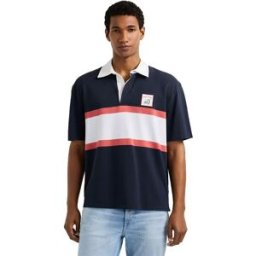 Pepe Jeans Polo à Manches Courtes Max Deep Sea Blue S Homme