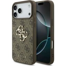 Guess Coque De Téléphone 4g Big Logo Iphone 17 Pro Max Brown One Size unisex