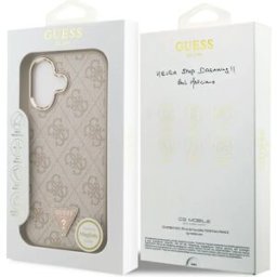 Guess Coque De Téléphone 4g Triangle Logo Magsafe Iphone 17 Pink Gold One Size unisex