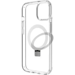 Muvit For Change Coque De Téléphone Recycletek Magsafe Avec Support Pour Iphone 15 Clear One Size unisex