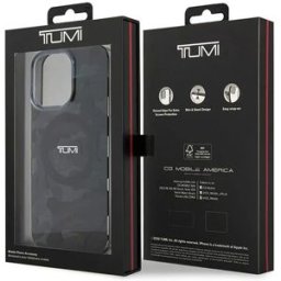 Tumi Coque De Téléphone Tuhmp15xdlcag Iphone 15 Pro Max 6.7 Camo Print Grey One Size unisex