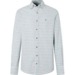 Hackett Chemise à Manches Longues Hm3010854 Forces Blue XL Homme
