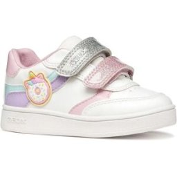 Geox Baskets Sans Lacets Eclyper Optic White / Light Lilac EU 27 Fille