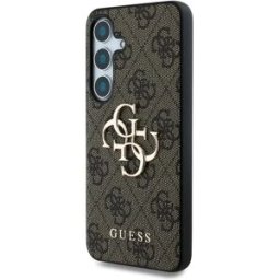 Guess Coque De Téléphone Classic Logo Samsung Galaxy S25 Plus Brown One Size unisex