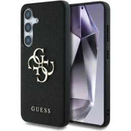 Guess Coque De Téléphone Guhcs25spgt4mbk Samsung Galaxy S25 Black One Size unisex