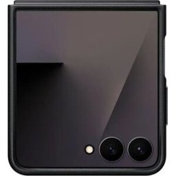Samsung Coque Pour Galaxy Z Flip 7 Cuir Black One Size unisex