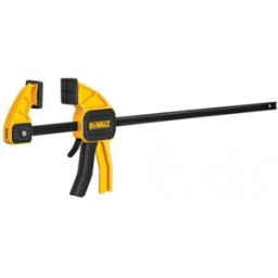 DeWALT DWHT0-83194 Grand serre-joint a une main, mâchoires: 600 mm, Force de serrage: 135