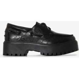 Timberland Stone Street Boat Shoe Croco noir 36 femme