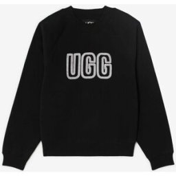 Ugg Sweat Crew Big Logo noir l femme