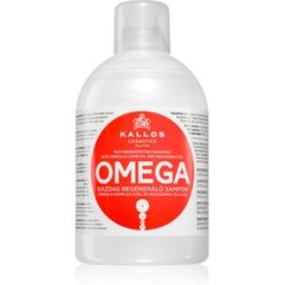 Kallos KJMN Professional shampoing régénérant au complexe oméga-6 et huile de macadamia 1000 ml