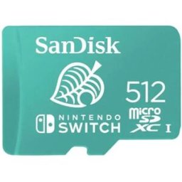 SanDisk Carte Mémoire Microsdxc 100mb 512gb Nintendo White One Size unisex