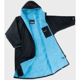 dryrobe Manteaux à langer desdryrobes ornée de manches longues pour adulte Noir XL (FR 50-52)