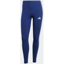 adidas adidas Essentials 3-Stripes Cotton Leggings bleu XL Regular (FR 50-52)