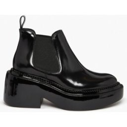 Sonia Rykiel - Chelsea boots en Cuir Montresor noires - Talon 6 cm 39