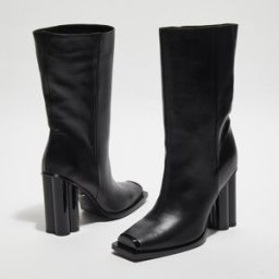 Sonia Rykiel - Bottines en Cuir Clover noires - Talon 10 cm 36