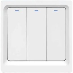 INF Interrupteur mural ZigBee sans conducteur neutre EU 86, 1/2/3 modules, application Smart Life et commande vocale